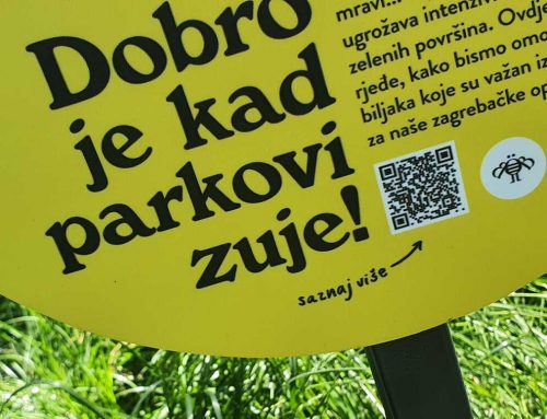 U parku Ribnjak postavljene informativne ploče u sklopu projekta projekta Cro Buzz klima